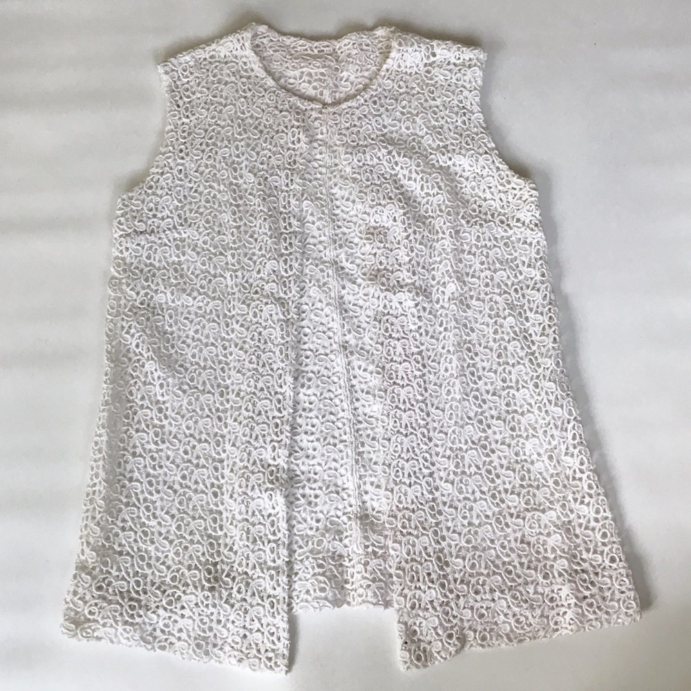 Vintage Handmade Longline Vest OS